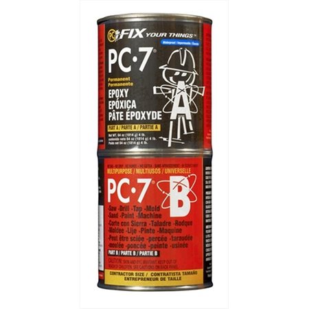 PC PRODUCTS 4 Lb PC-7 Epoxy Paste in Dark Gray PR434654